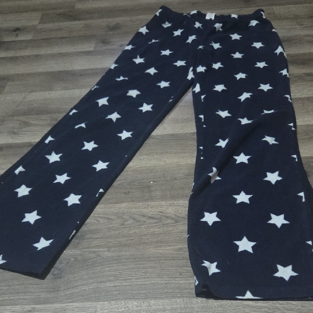 West Loop Kids Pajama Bottoms - Navy with White Stars
